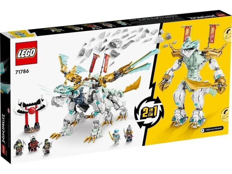 Lego ninjago zane's ice dragon creature 973 peças (71786) - Blocos